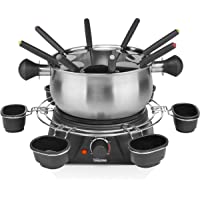 Tristar FO-1109 Olla eléctrica multifuncional para fondue de queso- chocolate o aceite- volumen 1.3 litros- 1400 W…